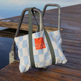 RETRO beach bag in light blue, Mette Ditmer