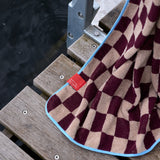 RETRO beach towel in wine, Mette Ditmer