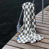 RETRO beach towel in sage green, Mette Ditmer