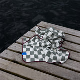 RETRO beach towel in sage green, Mette Ditmer