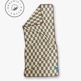 RETRO beach towel in sage green, Mette Ditmer