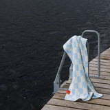 RETRO beach towel in light blue, Mette Ditmer