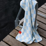 RETRO beach towel in light blue, Mette Ditmer
