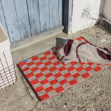 RETRO bath mat in dark orange, Mette Ditmer
