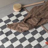 RETRO bath mat in dark grey, Mette Ditmer