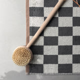 RETRO bath mat in dark grey, Mette Ditmer