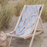 RETRO towel in light blue, Mette Ditmer