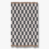 RETRO shower curtain in dark grey, Mette Ditmer