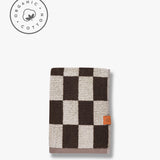 RETRO towel in chocolate, Mette Ditmer