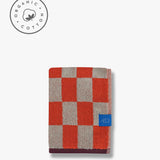 RETRO towel in dark orange, Mette Ditmer
