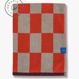 RETRO towel in dark orange, Mette Ditmer