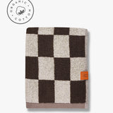 RETRO towel in chocolate, Mette Ditmer