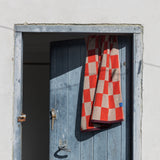 RETRO towel in dark orange, Mette Ditmer