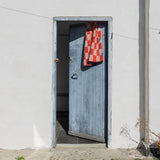 RETRO towel in dark orange, Mette Ditmer