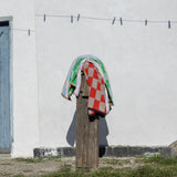 RETRO towel in dark orange, Mette Ditmer