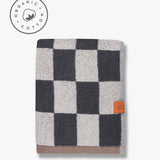 RETRO towel in dark grey, Mette Ditmer