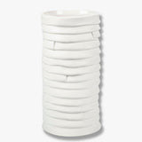 RIBBON vase in off-white, large, Mette Ditmer