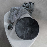 ART PIECE patch bowl in black, Mette Ditmer
