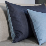 SCALA cushion cover in blue, Mette Ditmer