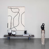 SHADOW rug in off-white, large, Mette Ditmer
