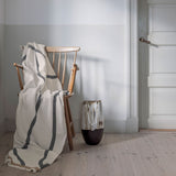 SHADOW throw in off-white / grey, Mette Ditmer
