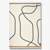 SHADOW throw in off-white / grey, Mette Ditmer