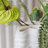 SHELL vase in off-white, large, Mette Ditmer