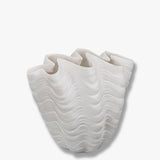 SHELL vase in off-white, small, Mette Ditmer