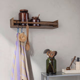 SHOWCASE shelf in dark oiled, Mette Ditmer