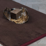 SOFT bath mat in brown / sand, Mette Ditmer
