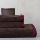 SOFT towel in brown / sand, Mette Ditmer