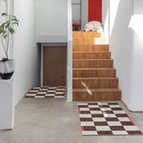 SQUARE all-round mat in brown, large, Mette Ditmer