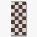 SQUARE all-round mat in brown, large, Mette Ditmer