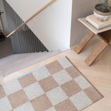 SQUARE all-round mat in camel, large, Mette Ditmer