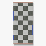 SQUARE all-round mat in dark olive, large, Mette Ditmer