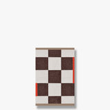 SQUARE all-round mat in brown, small, Mette Ditmer