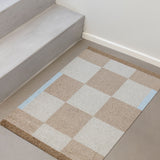 SQUARE all-round mat in camel, small, Mette Ditmer
