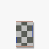 SQUARE all-round mat in dark olive, small, Mette Ditmer