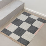 SQUARE all-round mat in dark grey, small, Mette Ditmer