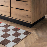 SQUARE all-round runner in brown, Mette Ditmer