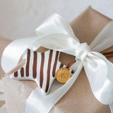 STAR ornaments in walnut, 3-pack, Mette Ditmer