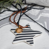 STAR ornaments in black, 3-pack, Mette Ditmer