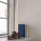 STEP six candleholder in brown, Mette Ditmer