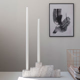 STEP six candleholder in chalk, Mette Ditmer