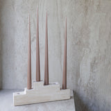 STEP six candleholder in linen, Mette Ditmer