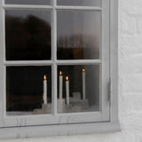 STEP trio candleholder in chalk, Mette Ditmer