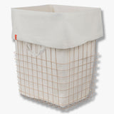 STORE-IT basket with canvas bag in sand, large, Mette Ditmer