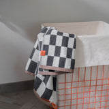STORE-IT basket with canvas bag in orange, large, Mette Ditmer