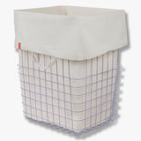 STORE-IT basket with canvas bag in lilac, large, Mette Ditmer