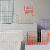 STORE-IT basket in orange, small, Mette Ditmer